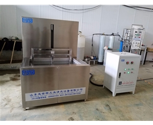 南京气缸提升的单槽超声波清洗机